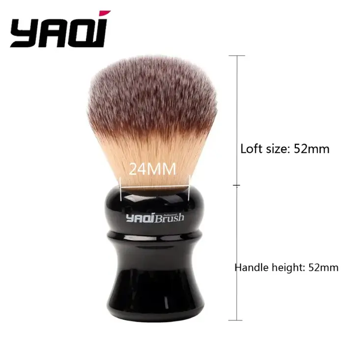 Vente Flash 2026 ! Pinceau à raser humide pour homme YAQI Ofel 24 mm