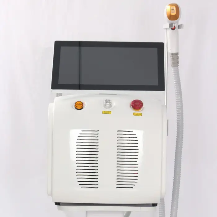 Machine portative d'épilation de Laser de Diode de titane de glace d'épilateur de Laser d'épilation
