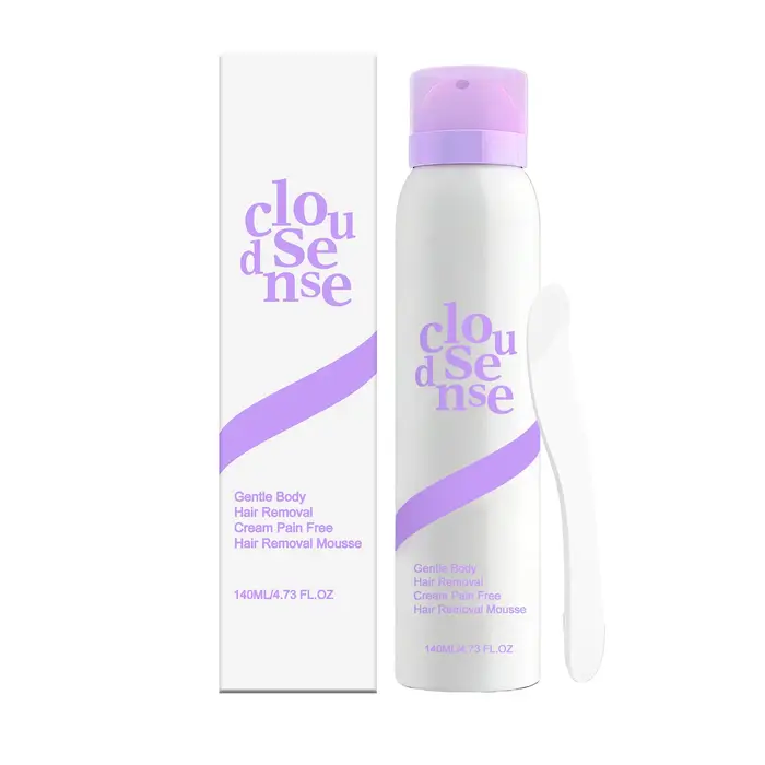 Mousse dépilatoire douce hydratante et rafraîchissante pour le corps entier – Nettoyage quotidien po