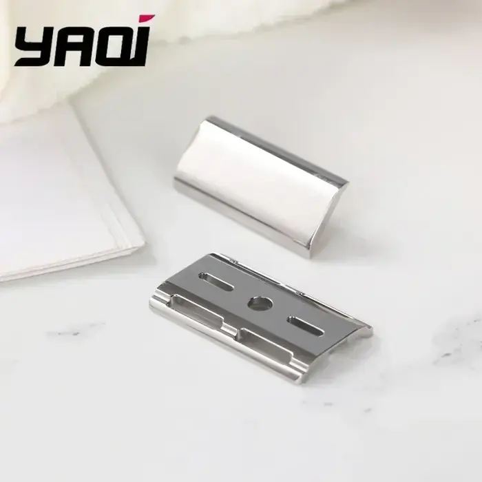 Rasoir de sécurité YAQI Ghost 90SB pour hommes 2026 en acier inoxydable 316 poli avec interstice de lame de 0