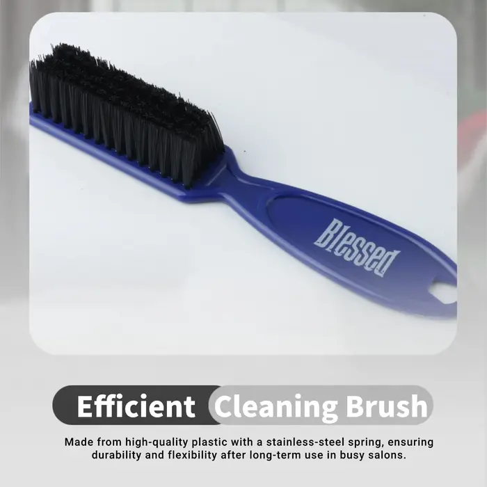 Barbier coupe de cheveux rétro huile tête fondu brosse hommes barbe coiffage