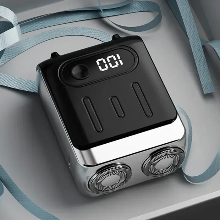 Nouveau rasoir électrique intelligent, rasoir domestique et de voiture, affichage numérique, mini ra