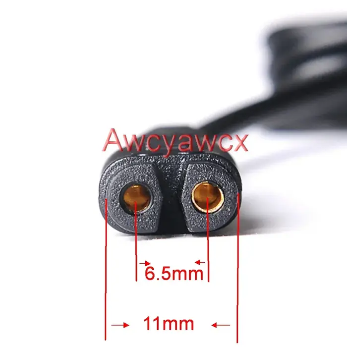 DC 2.4V 3V 3.6V 3.7V 4.2V 4.3V 5V 1A 1000mA rasoir électrique USB câble prise chargeur d'alimentation animal de