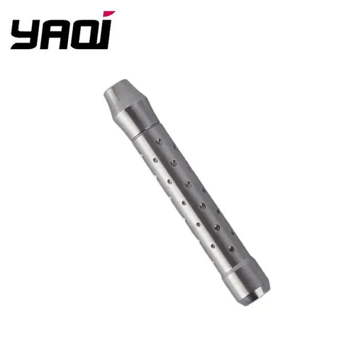 YAQI – manche de rasoir de sécurité en acier inoxydable