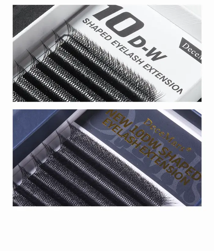 3DW/4DW/5DW/6DW/NOUVEAU 6DW/7DW/8DW/NOUVEAU 8DW/9DW/10DW/NOUVEAU 10DW Extension de cils pour le maquillage