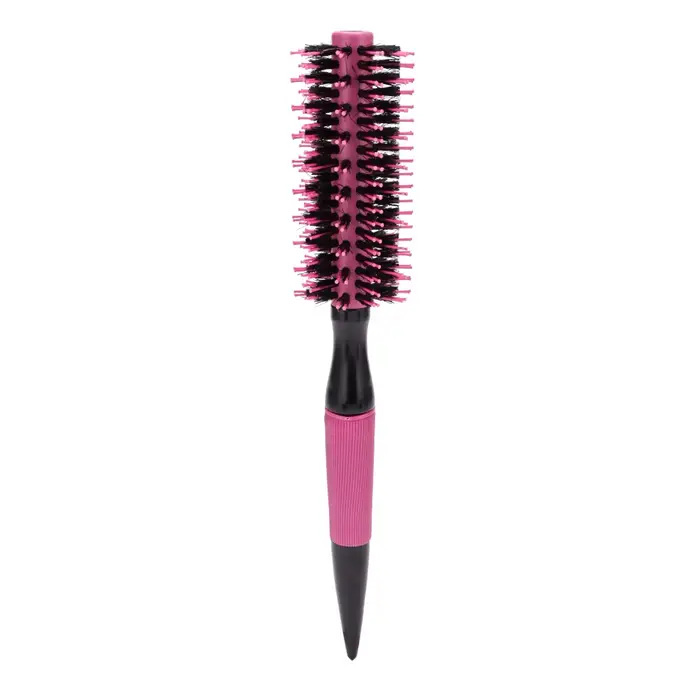 BARBERTOP brosse à cheveux ronde en bois avec poils de sanglier mélange outils de coiffure en Nylon