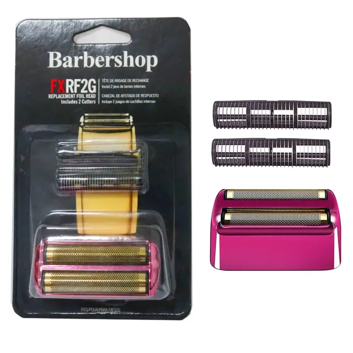 Ensemble de feuilles et lames de rechange professionnelles pour rasoir à Double feuille en métal sans fil BaByliss PRO