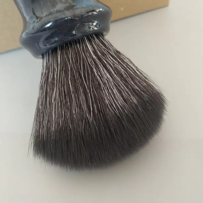 Dscosmetic DarkSpark nouvelle brosse à raser QL8 en poils synthétiques doux avec manche en résine po