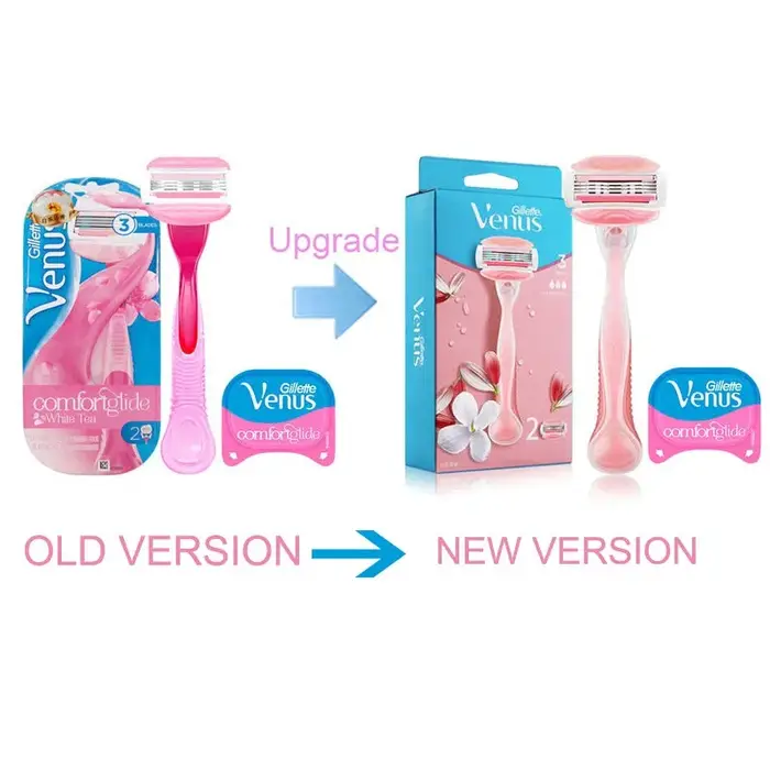 Gillette Venus Women Razor Rasoir féminin avec dispositif de protection contre le lubrification