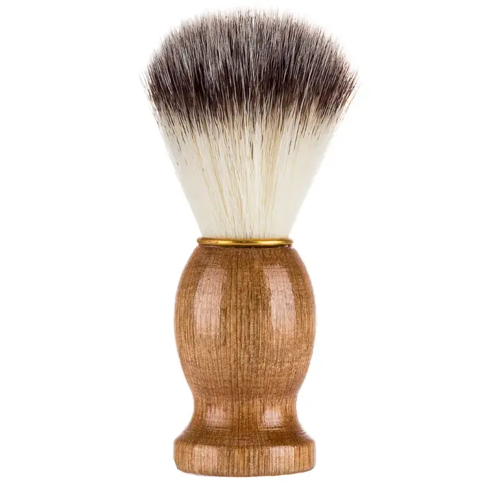 Brosse à cheveux de blaireau naturel pour hommes