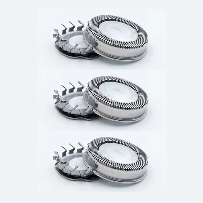 3 têtes de rasoir, lames en aluminium, adaptées au rasoir Philips philishave HQ2 20 HQ20 HQ22 HQ26 H