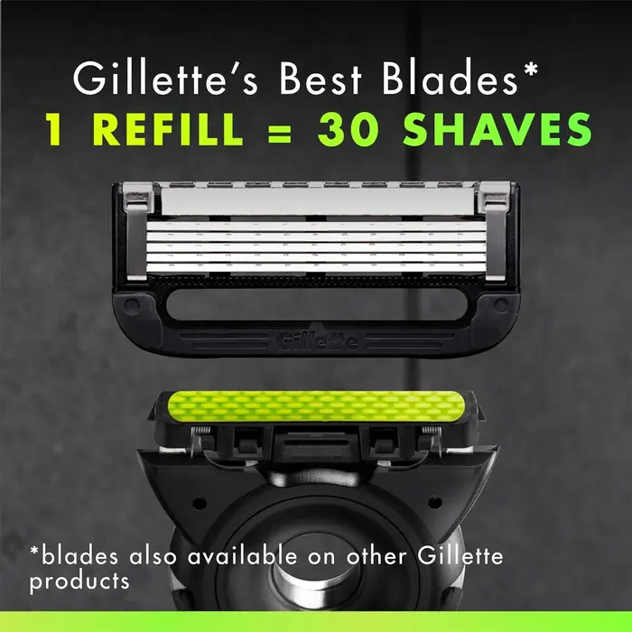 Lames de rasoir pour hommes Gillette Labs compatibles avec le rasoir Gillette Labs - 4/8 cartouches 