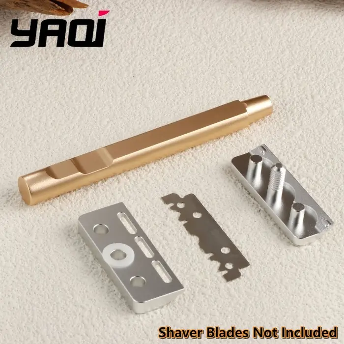 Rasoir de sécurité à lame simple YAQI Tachi en aluminium