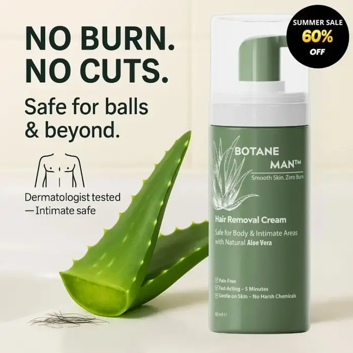 Crème dépilatoire mousse à action rapide et douce pour les bras, les jambes, la poitrine et les zones intimes, apaise les rougeurs et l'inconfort.
