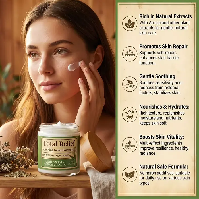 Crème Hydratante Quotidienne Douce pour le Visage – Soin Anti-Âge et Raffermissant Jour & Nuit pour une Peau Lisse
