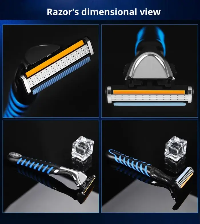 Hommes Gillette Shaver Vector 3 Series