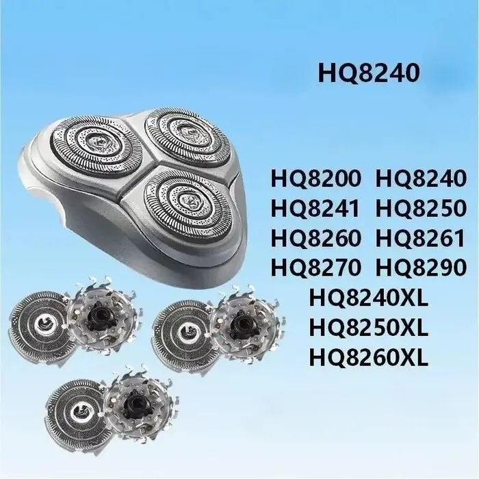 Tête de rasoir de rechange HQ9 pour rasoir Philips HQ8200 HQ8240 HQ8241 HQ8260 HQ8261 HQ8270 HQ8260X