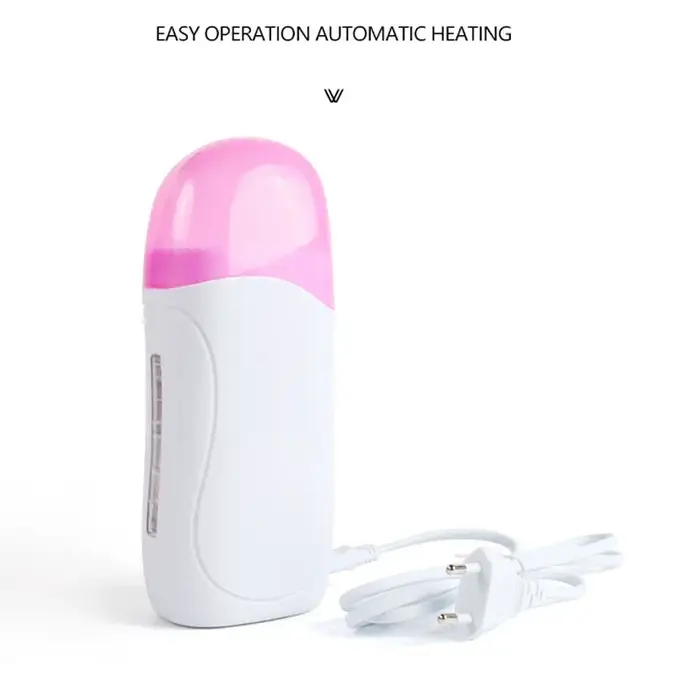 Épilateur à rouleau portable rose simple, outils de soins de la peau, prévient l'épilation, fait fon