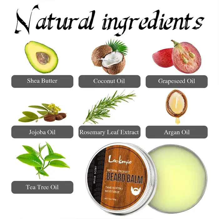 Crème hydratante nourrissante pour barbe