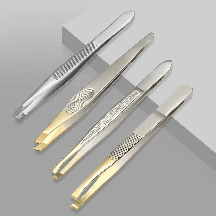 EyebloggTweezer-Pince à épiler en acier inoxydable