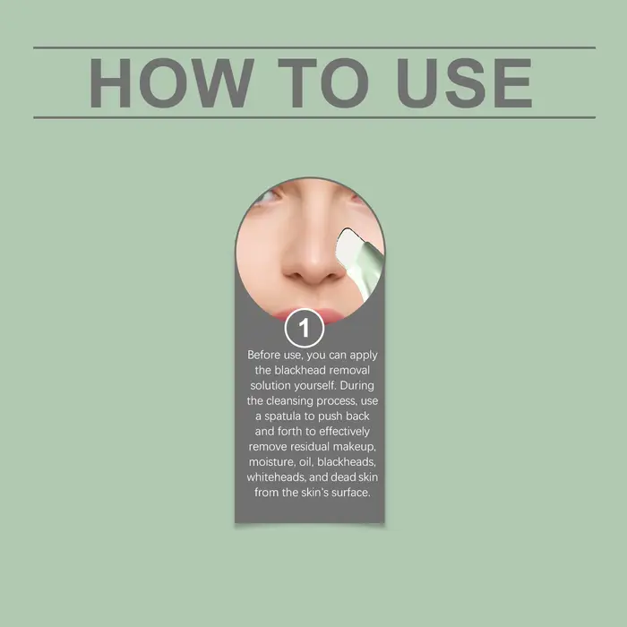 Spatule professionnelle pour le visage