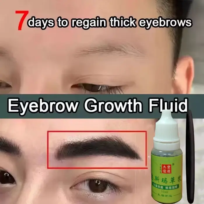 Liquide de croissance des sourcils