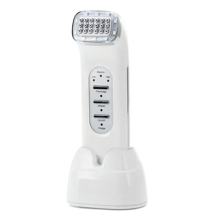 Machine faciale à radiofréquence RF EMS LED Photon raffermissement de la peau Anti-âge élimination d