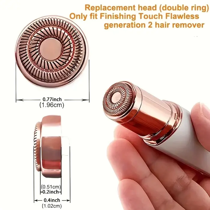 Têtes de rechange pour l'épilation du visage Flawless Finishing Touch