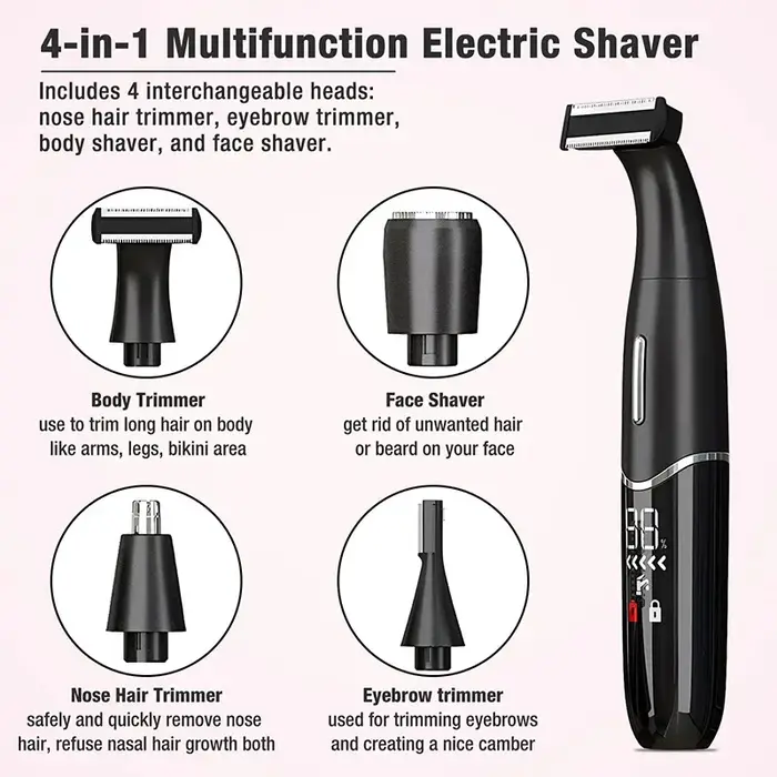 Zone intime coupe de cheveux rasoir de précision hommes ligne de Bikini boules