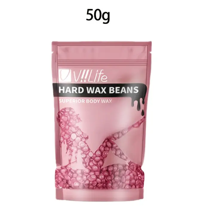 Viilife Haricots de cire dure pour épilation – Doux et efficace, idéal pour tous les types de peau,