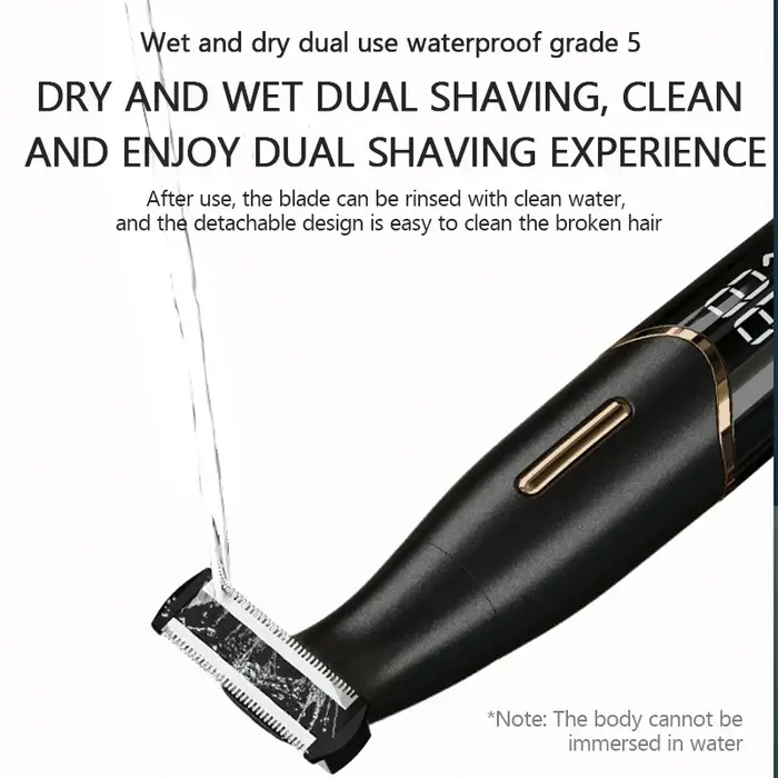 Zone intime coupe de cheveux rasoir de précision hommes ligne de Bikini boules