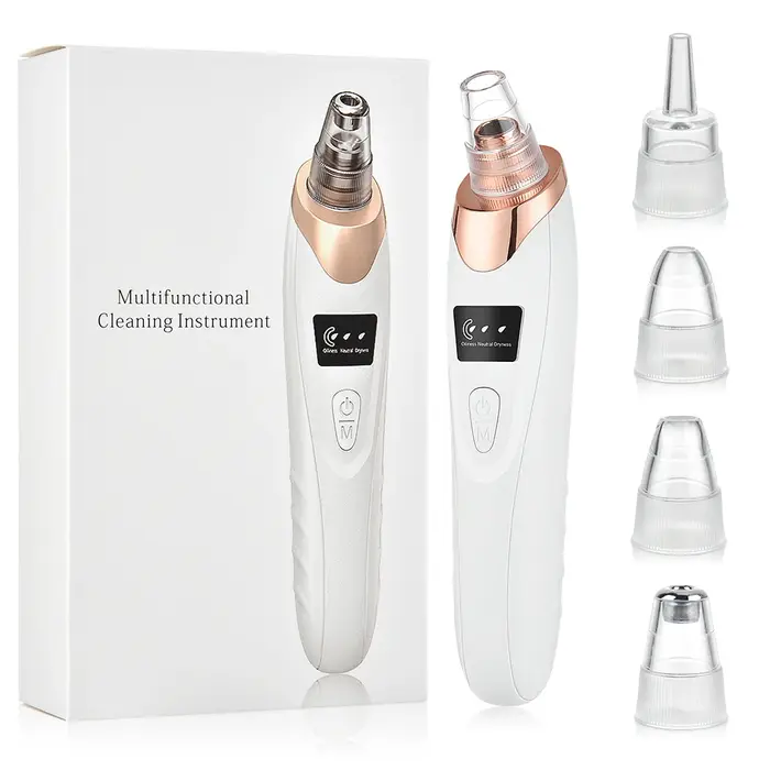 Dissolvant de points noirs, élimination des boutons d'acné, Zone T du visage, nettoyeur de nez, aspi