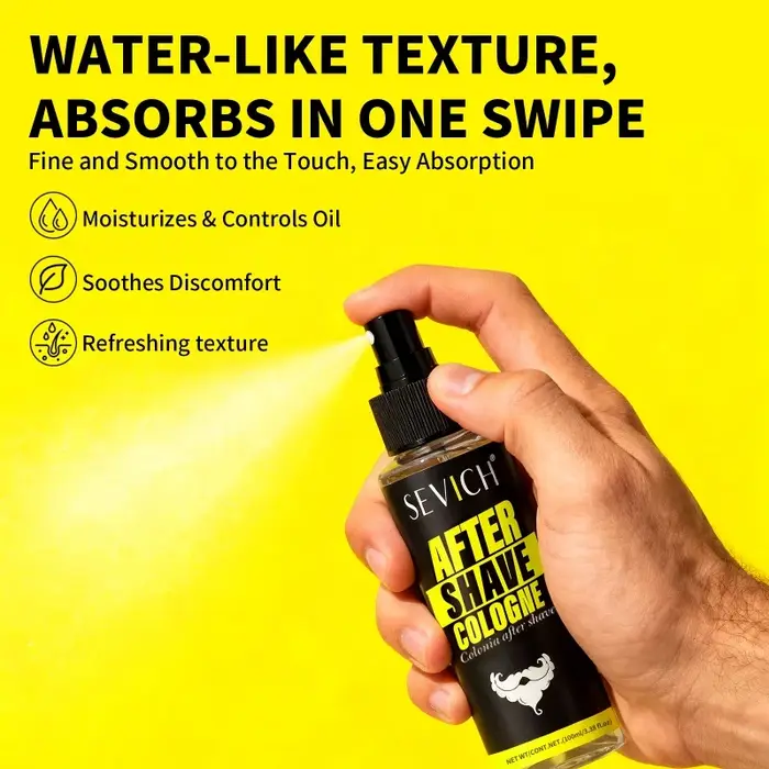 Crème à raser pour hommes Non irritante adoucir les favoris barbe Gel à raser Cologne hydratante après rasage Spray barbe mousse à raser