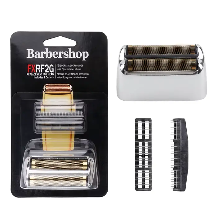 Rasoir de barbier professionnel sans fil Babyliss, double remplacement, ensemble de feuilles et de l