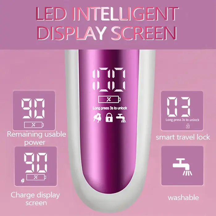 Épilateur électrique 3 en 1 Rechargeable pour femmes