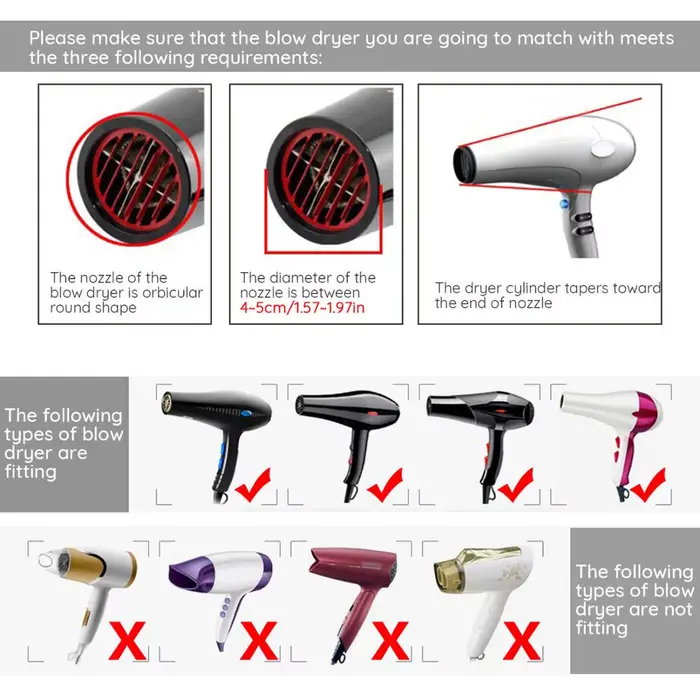 Segbeauty-Couverture de diffuseur de cheveux pour salon de coiffure