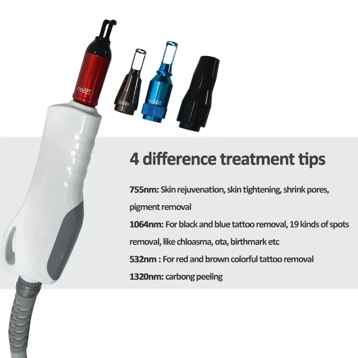 Nouvelle Machine Laser Picoseconde Portable Haut de Gamme 2025 pour l'Élimination des Tatouages