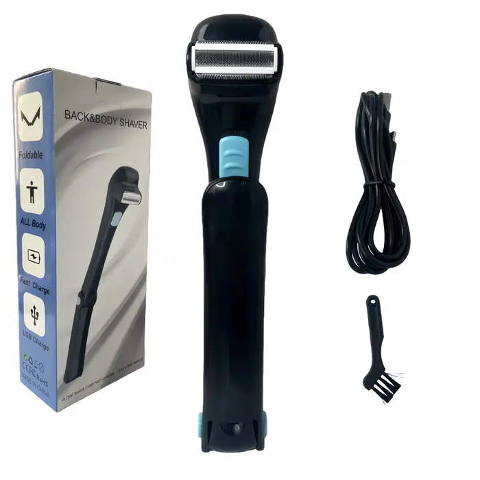 Rasoir électrique Rechargeable pour hommes, tondeuse à cheveux pour le corps, toilettage Portable, c