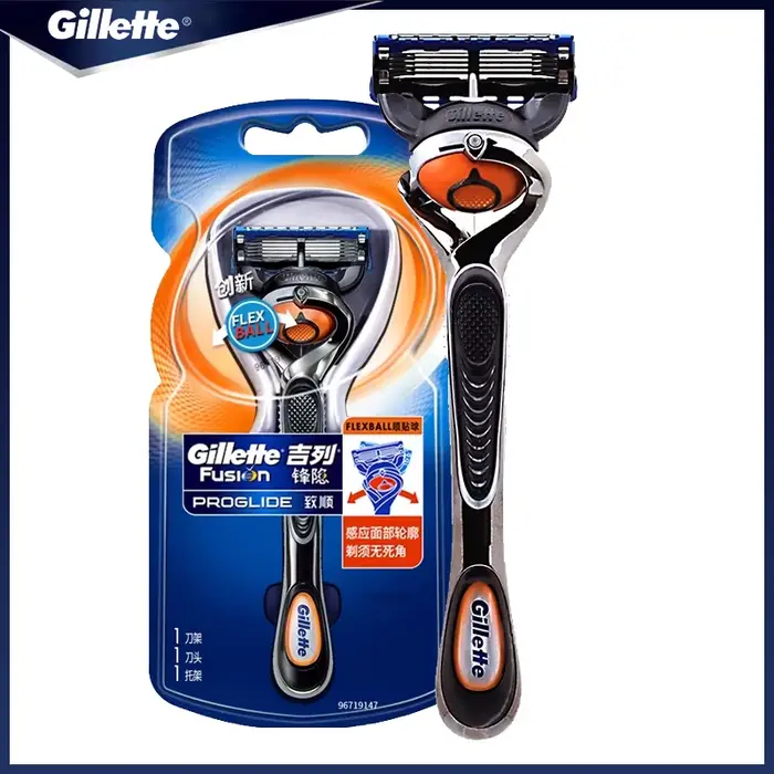 Gillette Fusion 5 Proglide rasoir manuel sécurité rasage