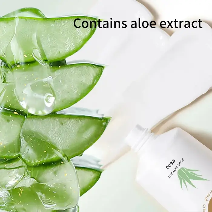 Crème dépilatoire à l'aloe vera