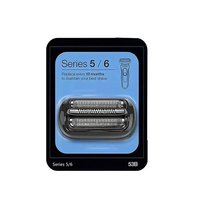 Tête de rechange série 53B 5/6 compatible avec rasoir électrique Braun 5018s