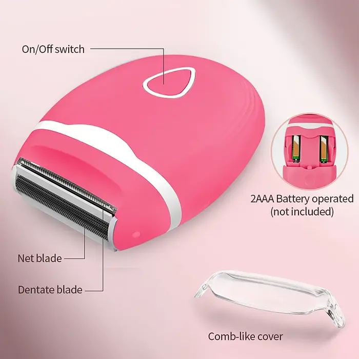 Mini épilateur électrique pour femmes : tondeuse bikini indolore