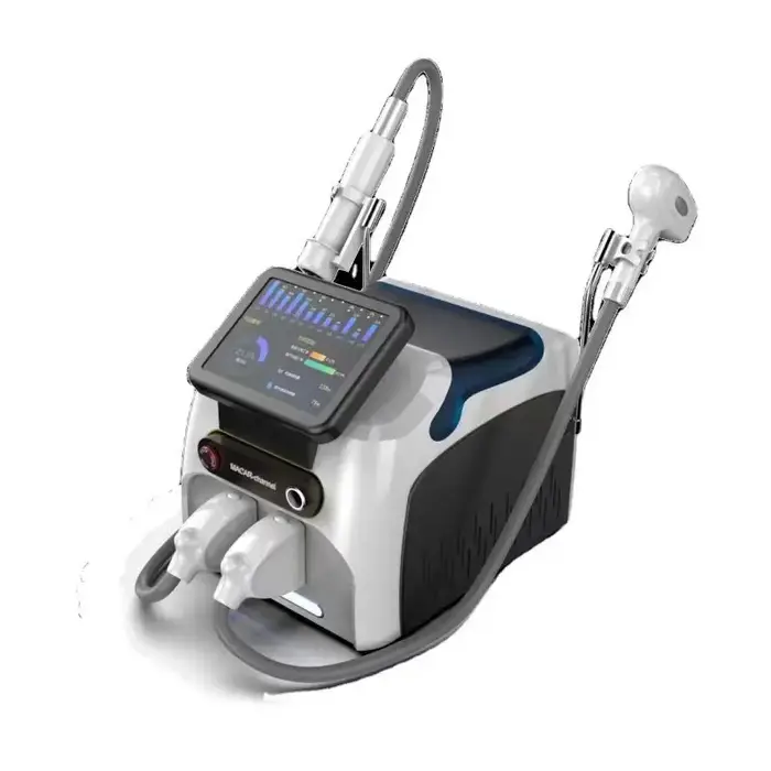 Machine Professionnelle d'Épilation au Laser à Diode 2 en 1, Appareil pour Retirer les Poils, Tatouage, Rajeunir la Peau, Spa, 808nm, Nd Yag