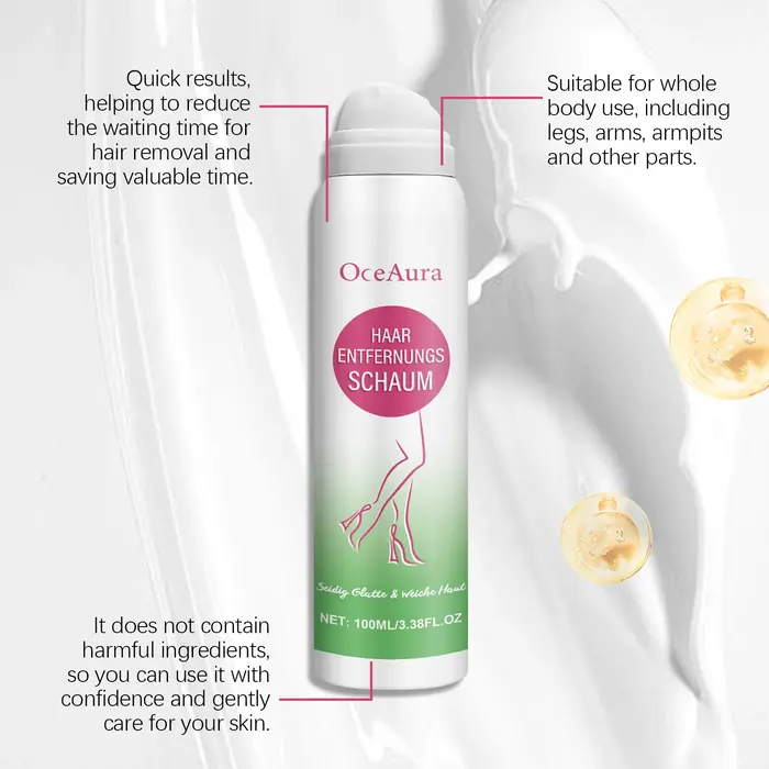 Spray d'épilation indolore