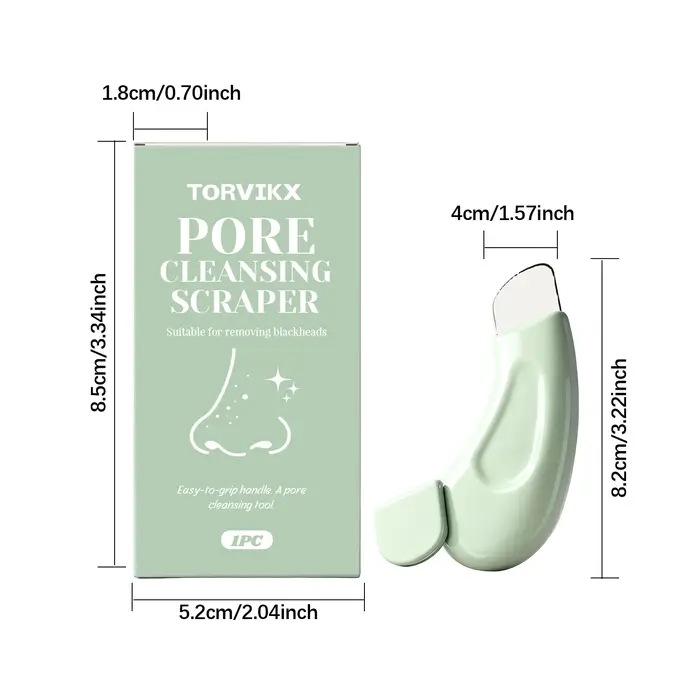 Spatule professionnelle pour le visage, pour un nettoyage en profondeur des pores et l'élimination d