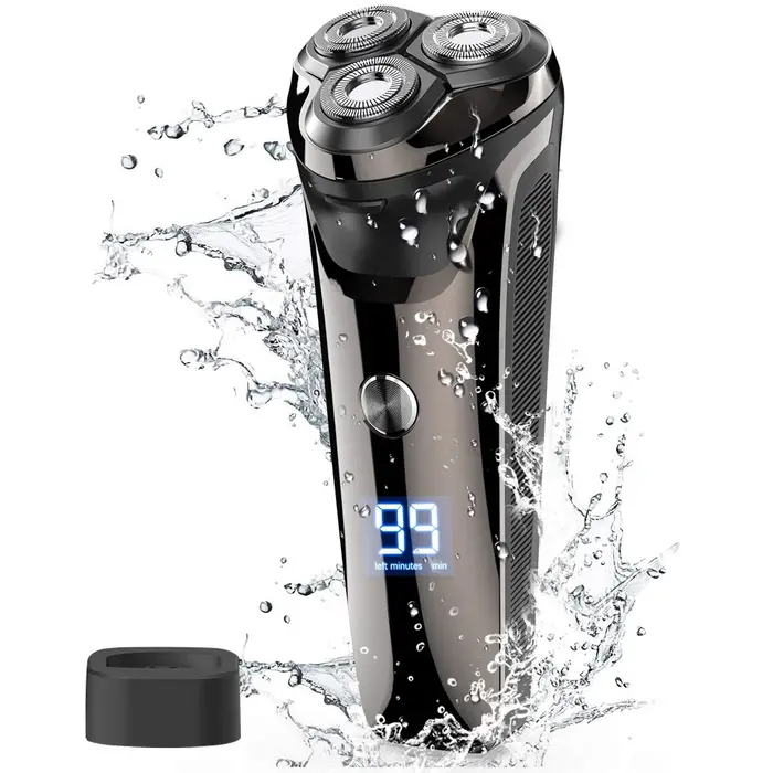 2025 nouveaux rasoirs à barbe pour hommes rasoir électrique sans fil USB Rechargeable Triple lames