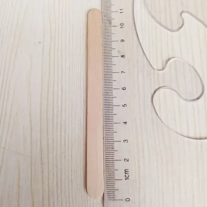 Spatule en bois pour épilation du corps pour femme