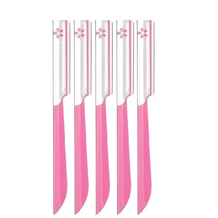 5/10 pièces rasoir pour le visage tondeuse sourcils épilateur ensembles pour femmes maquillage beauté