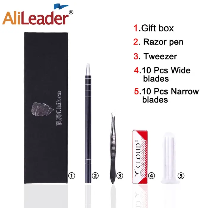 Stylo rasoir pour cheveux