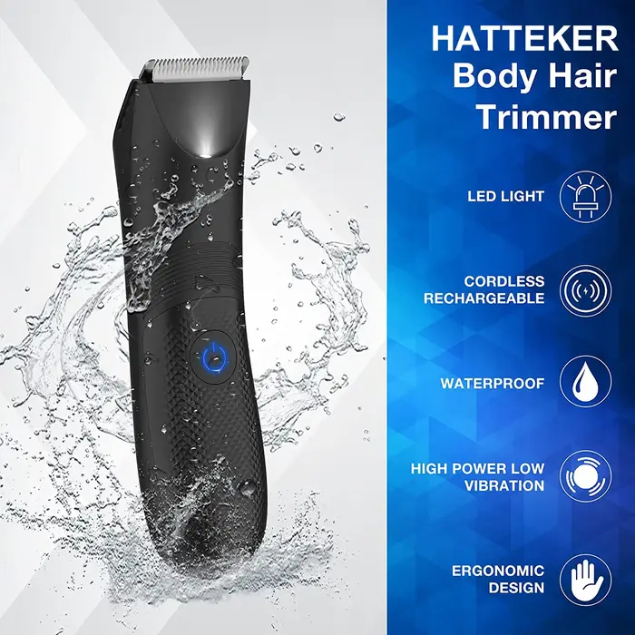 Tondeuses à barbe tondeuse à cheveux corps USB Rechargeable sûr étanche lame en céramique tête